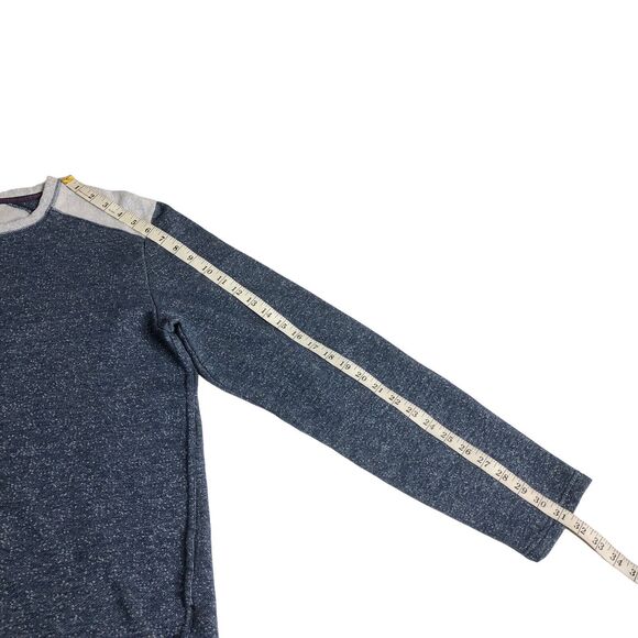 Tommy Bahama Sweatshirt Mens Extra Large Blue Gray Heathered Crew Neck Pullover - Picture 14 of 15